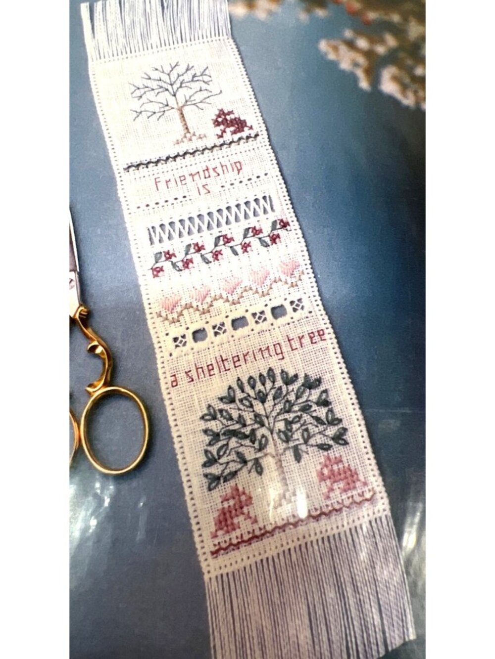 Friendship Tree Cross Stitch Pattern By Thea Dueck For The Victoria Sampler
